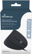 Mysz MediaRange Wired 5-Button Ergonomic USB Black (MROS230) - obraz 2