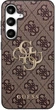 Etui Guess Big 4G Logo Classic Logo do Samsung Galaxy S25 FE Brązowe (3666339572136) - obraz 1