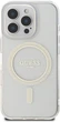 Панель Guess IML Glitter Circle MagSafe для Apple iPhone 16 Pro Max Transparent (3666339307585) - зображення 1