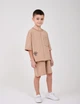 Костюм (футболка+шорты) для мальчика SMIL 117524-1 Бежевый р.128 - изображение 1