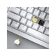 Клавіатура Ducky One X Magnetic Switch Wireless UA White (ON2408AST3-DAUSPDOECL2WW1) - зображення 4