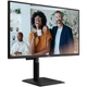 Монитор AOC Q27P4CV 27" QHD IPS 120Hz HDMI DP USB-C RJ-45 USB-hub HAS Pivot с колонками Чёрный - изображение 2