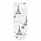 Чохол для дошки для прасування Stenson R84948 140х50 см з принтом Paris - зображення 1