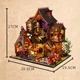 Румбокс магический дом конструктор DIY House ES015-B Magic Forest сборный румбокс с куполом - изображение 9