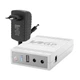 Комплект Mini UPS с блоком питания: источник бесперебойного питания Mini UPS WGP UPS103C 20000mAh 5V/12V/12V, Li-ion 4*5Ah, для роутера и оптического терминала и блок питания SPF-1202B 12V/2A (24W) (42-00260) - изображение 1