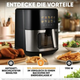 Аэрофритюрница ProfiCook PC-FR 1286 H 6,5 л, 1700 Вт, без масла, сенсорное управление - изображение 5