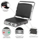 Электрический контактный гриль Profi Cook PC‑KG 1029, 2000Вт, регулируемый термостат, съемные панели, барбекю‑открытие 180° - изображение 6