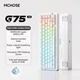 Бездротова Клавіатура Mchose G75 Pro V2 White з RGB Підсвічування - зображення 6