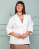 Піджак Alenka Plus 20670, 54, білий - изображение 1