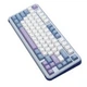 Бездротова Клавіатура Valkyrie VK 75 Blue-White-Purple 2.4G/Bluetooth/Кабель З RGB Підсвічування З Підтримкою HOT-SWAP.Батарея 8000mAh - зображення 4