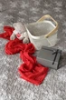 Обмотка для пеленания новорождённого для фотосессии VTILENE, Christmas red, 60х400 см - изображение 3
