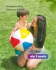 М'яч для ігор у воді Intex Glossy Panel Ball 51 см класичний надувний м'яч - зображення 2