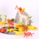 Игровой набор фигурок Дикие Животные FUN BANKA 320385-UA мини 38 предметов - изображение 4