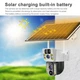 4K Беспроводная камера Solar 4G, двойной объектив, ночное видение V380 Pro CCTV 8MP - изображение 1