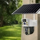 4K Беспроводная камера Solar 4G, двойной объектив, ночное видение V380 Pro CCTV 8MP - изображение 2