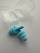 Беруші силіконові бервуха в пластиковому кейсі Silicone Earplugs Sky Blue - изображение 3