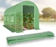 Пленка чехол для теплицы Bonro 6 м2 Green армированная с UV-защитой 2х3х2 м (76-158-42400477) - изображение 2