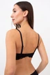 Бюстгальтер без кісточок з напівм'якою чашкою Giulia Olivia 1542/21 75A Black, гладкий з мереживом, комфортна жіноча білизна - зображення 3