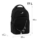 Рюкзак для дівчинки Kite Education teens Black&Charm K26-2578M-1 чорний - зображення 2