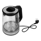 Електрочайник GRUNHELM (EKG-2313) 2,0л, 1500Вт, чорний, диск - изображение 2