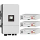 Система хранения энергии Deye SUN-10K-SG05LP3-EU-SM2 10kW + 3 АКБ SE-G5.1 Pro-B 15.36 kWh (51.2V/100Ah/5120Wh) [159591] - изображение 1