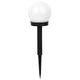 Вуличний світильник на сонячній батареї Goldlux 304711 Ball LED 6000K IP44 чорний - изображение 1