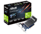 Видеокарта GeForce GT 710 1GB Asus Silent (710-1-SL) Б/У - изображение 1