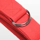 Ремень для йоги YogaLife 183 см Yoga Belt красный (Пояс для занятий йогой и пилатесом) - изображение 4