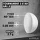 Мячик для настольного тенниса Joola Tournament 40+ 12 шт (44322) (930812) - изображение 3