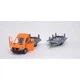 Спецтехніка Tigres Mercedes-Benz Sprinter бортовий з причіпом (помаранчевий) (39667) - зображення 5