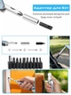 Мультитул Xiaomi NexTool Light Wrench W2 NE20293 універсальний EDC мультиінструмент 18 функцій з розвідним гайковим ключем плоскогубцями кусачками ножем напилком викрутками з набором біт у чохлі нержавіюча сталь, Blue - зображення 6