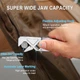 Мультитул Xiaomi NexTool Light Wrench W2 NE20293 універсальний EDC мультиінструмент 18 функцій з розвідним гайковим ключем плоскогубцями кусачками ножем напилком викрутками з набором біт у чохлі нержавіюча сталь, Blue - зображення 10
