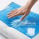 Подушка ортопедическая IDEIA CoolGel 60х40х11-9 см анатомическая с эффектом памяти для сна на боку, спине и животе с гелем и молнией (4820227288656) - изображение 2