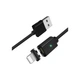 Дата кабель USB 2.0 AM to Lightning Magnetic black Essager (EXCCXL-ML01) - изображение 1