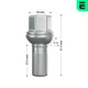 Болт колесный Optimal (OP-UWB10026-1) - изображение 3