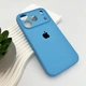 Чохол для смартфона Silicone Full Case AA Camera Protect for Apple iPhone 17 Pro 49,Cornflower (FullAAi17P-49) - изображение 4