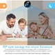 WiFi камера видеонаблюдения с датчиком движения мини IP камера Full HD 1080P беспроводная компактная автономная аккумуляторная камеры с ночным видением видеозапись запись звука на карту памяти microSD удаленный доступ онлайн со смартфона для дома офиса - изображение 3