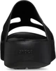 Жіночі шльопанці чорні платформа Crocs Getaway Platform H-Strap black (39-40, чорний) - зображення 8