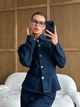 Окуляри сонцезахисні Thin іміджеві леопарові з прозорими лінзами - зображення 5