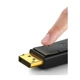 Кабель мультимедійний DisplayPort M to DisplayPort M 1.0m DP102 black Ugreen (10244) - зображення 4