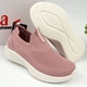 Мокасины, текстильные кроссовки для девочки Apawwa (Z2401P pink) Размер 36, 23.7 см - изображение 3