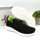 Текстильные кроссовки, мокасины для мальчика Apawwa (Z2401P black-green) Размер 32, 21 см - изображение 8