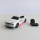 Дрифт машинка БМВ на радиоуправлении BMW M3 E30 Mini Drift 1:43, 4WD, до 15 км/ч, LED подсветка, USB зарядка, для дрифта (Белый) - изображение 6