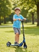 Самокат Best Scooter RIO двухколесный колеса PU 145 мм, амортизатор, ручной тормоз Blue 5–12 лет (R-31420) - изображение 2