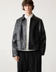 Чоловіча куртка зі штучної шкіри Pull&Bear 3716/563 S - зображення 1