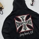 Зіп худі WEST COAST CHOPPERS зіпка zip hoodie кофта y2k sk8 M - зображення 5