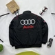 Вітровка Audi бомбер куртка гоночна F1 стильна vintage вінтажна 2XL - зображення 2