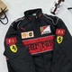 Вітровка Ferrari бомбер куртка гоночна F1 стильна vintage вінтажна 2XL - зображення 5