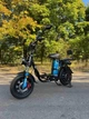 Электровелосипед Minako Monster NEW (1000W, 60V, 26Ah) Гидравлические тормоза +Раскладной Багажник/сиденье Черно-Синий - изображение 2
