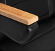 Кушетка косметологічна електрична Fregat SILLON Lux 273b 3 мотори Чорна - зображення 8